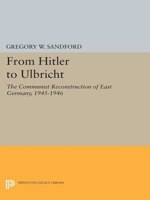 cover image of From Hitler to Ulbricht